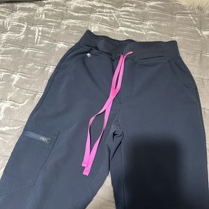 High Waisted Zamora Jogger Scrub Pants
